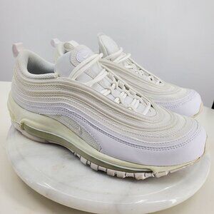 Nike Air Max 97 Women's White Athletic Sneaker Tennis Shoes Size 8.5